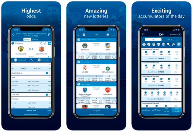 1xBet App for Windows